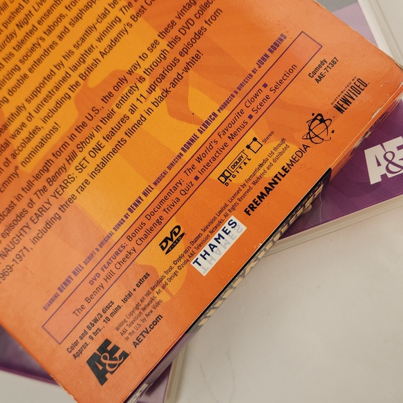 BENNY HILL The Naughty Early Years Complete and Unadulterated 3 DVD set - Picture 4 of 17